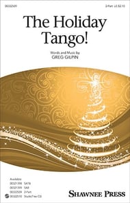 The Holiday Tango! Two-Part choral sheet music cover Thumbnail